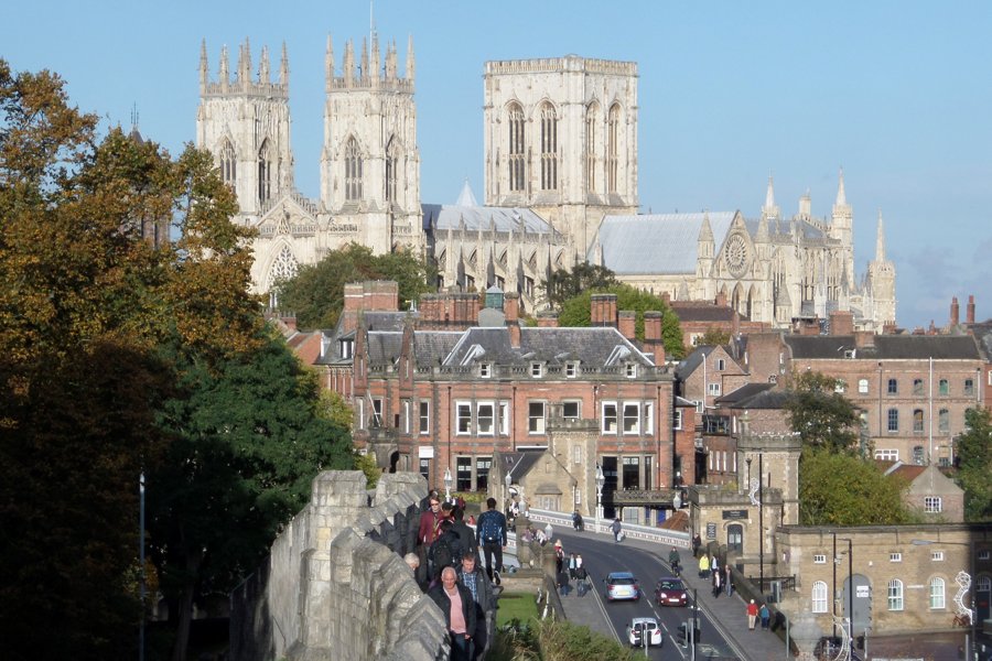 York Minster’s Gothic towers